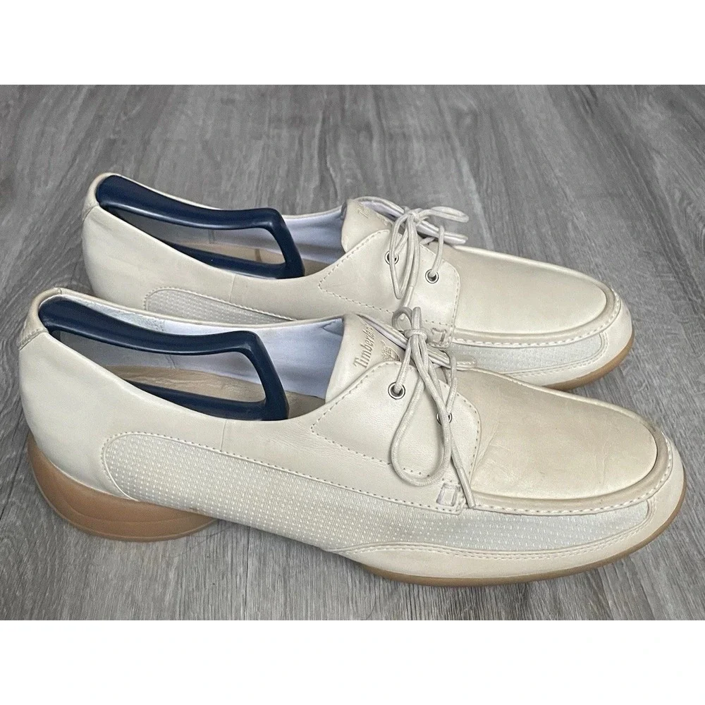 Timberland Smart Comfort System‎ Leather Boat Shoes Size 11 M